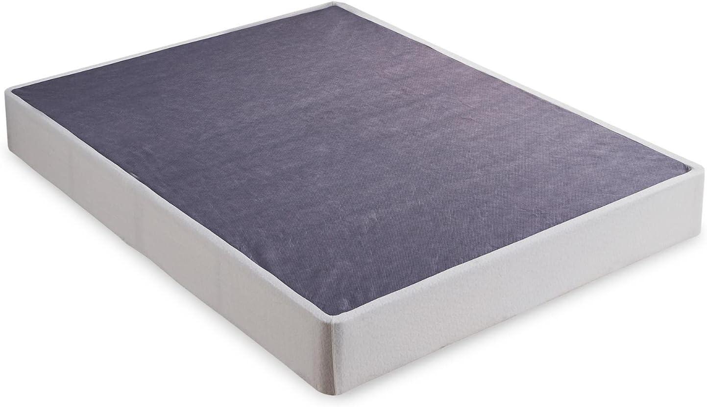 imageSignature Design by Ashley 10quot Mattress Box Spring with Metal Foundation Queen BlackWhite