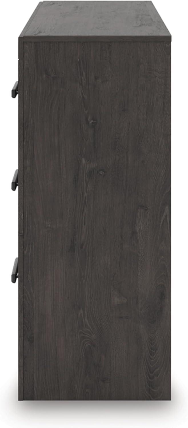 imageSignature Design by Ashley Arlendyne Traditional 5 Drawer Chest with Feltlined Top Drawer for Bedroom WhiteCharcoal