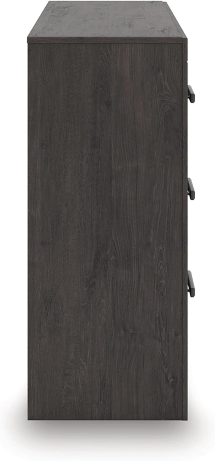 imageSignature Design by Ashley Arlendyne Traditional 5 Drawer Chest with Feltlined Top Drawer for Bedroom WhiteCharcoal