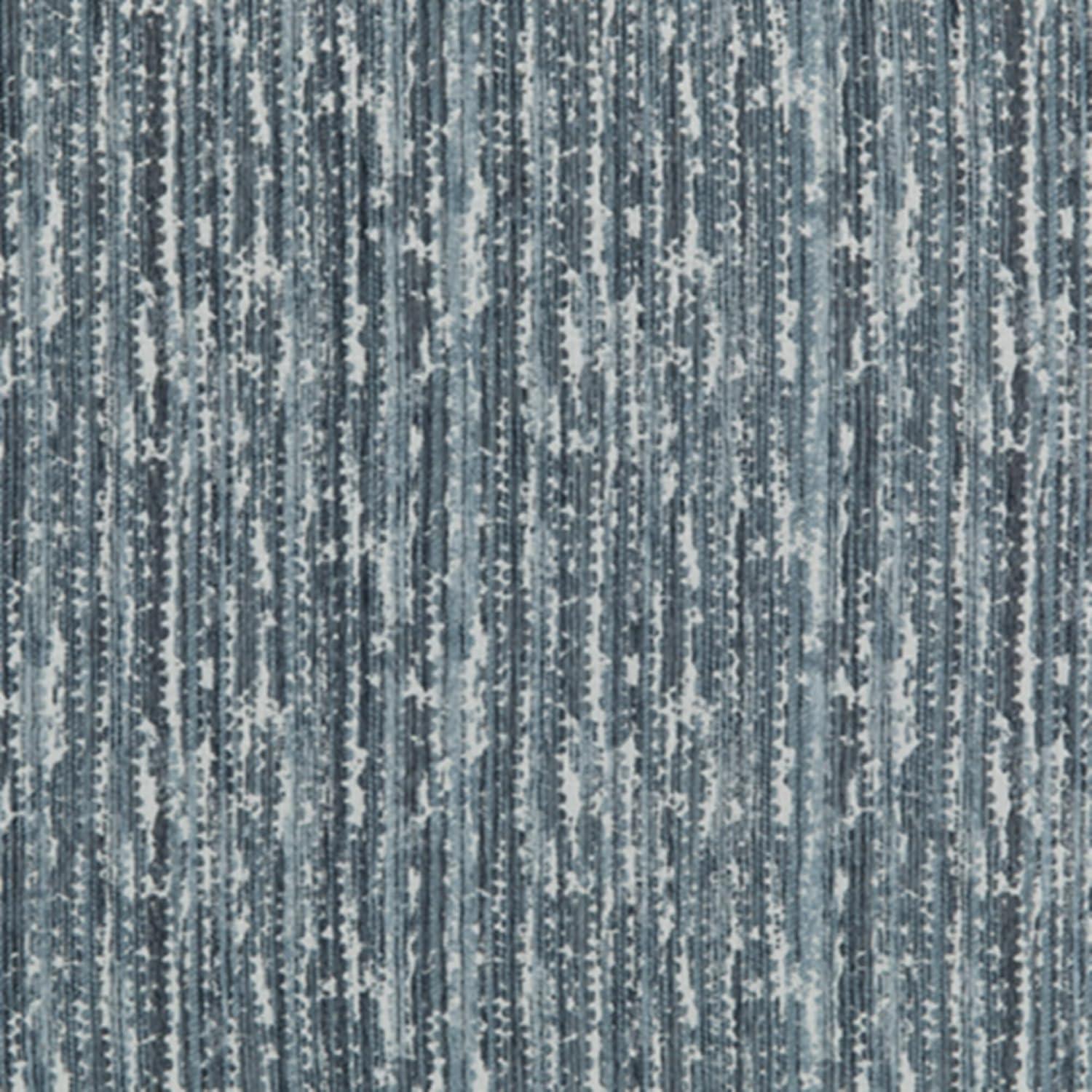 imageSignature Design by Ashley Aterburm Contemporary Swivel Accent Chair with Abstract Stripe Design Track Arms Metal Swivel Base and Removable Cushions Blue ampamp Green