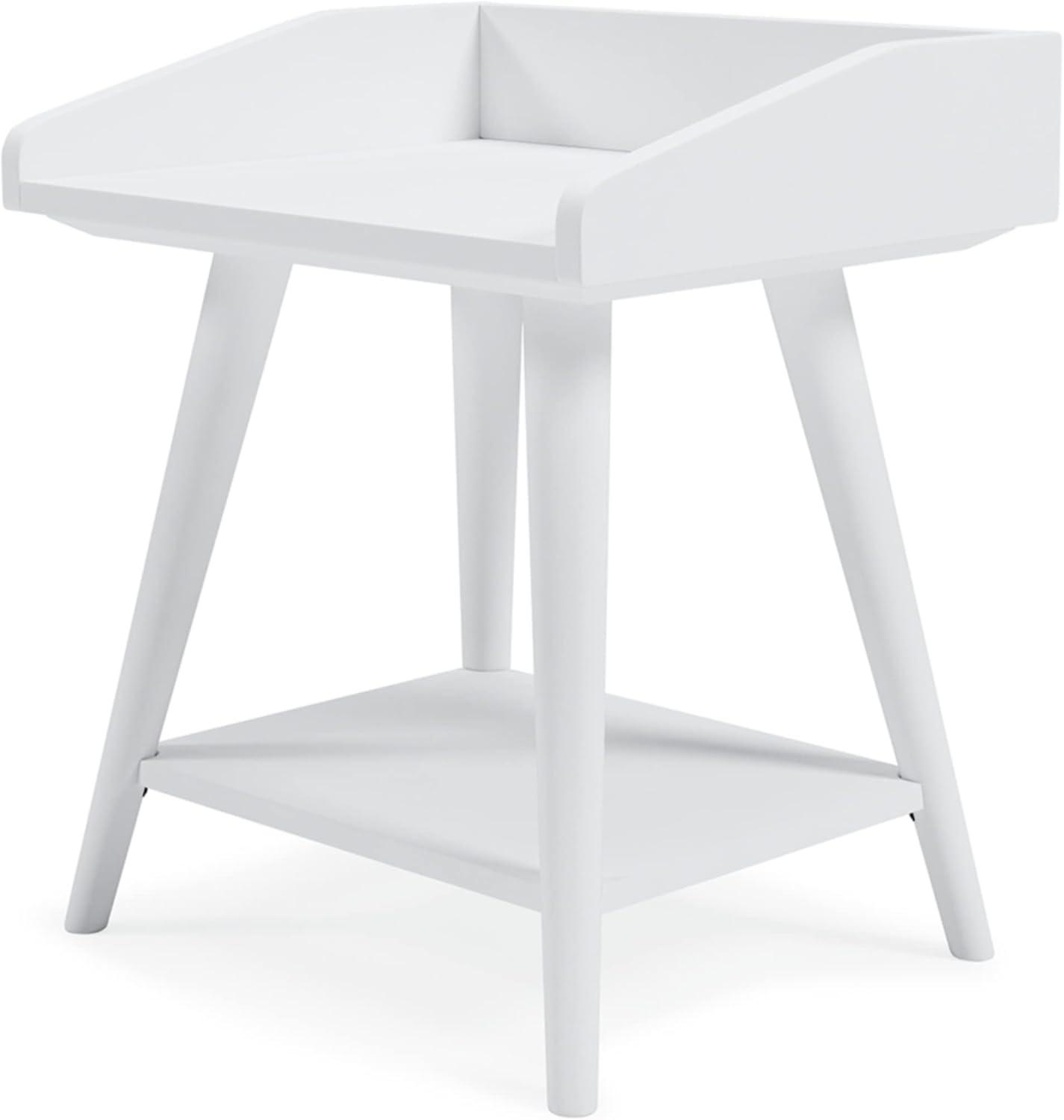 imageSignature Design by Ashley Blariden Modern Accent or End Table WhiteWhite