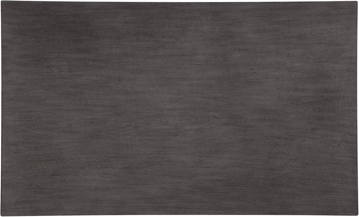 imageSignature Design by Ashley Bridson Modern 6 Piece Dining Set Includes Dining Table 4 Chairs ampamp Bench GrayGrey