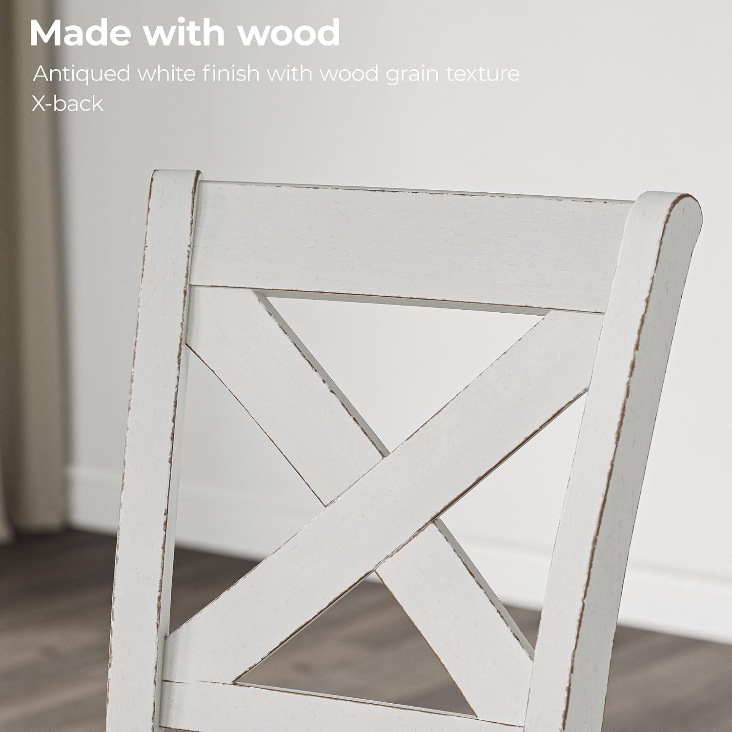 imageSignature Design by Ashley Caitbrook Rustic 2463quot Counter Height Upholstered Barstool Set of 2 GrayWhite