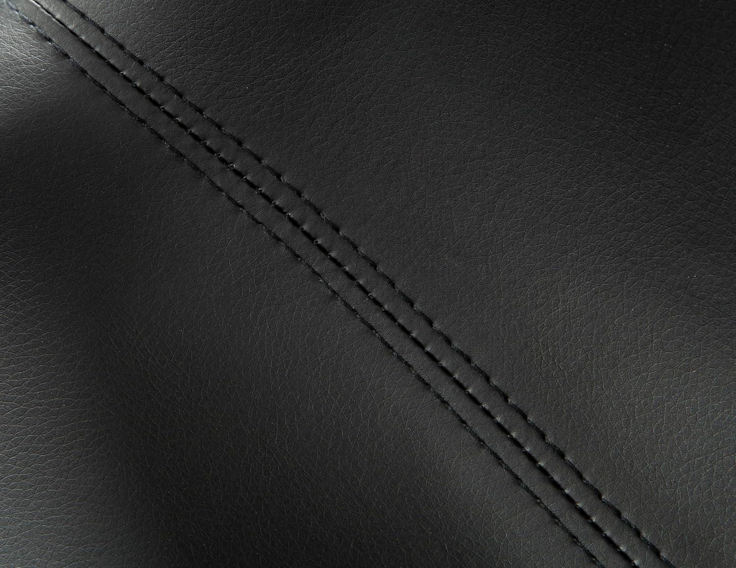 imageSignature Design by Ashley Centiar 24quot Counter Height Modern Bucket Barstool 2 Count BrownBlack