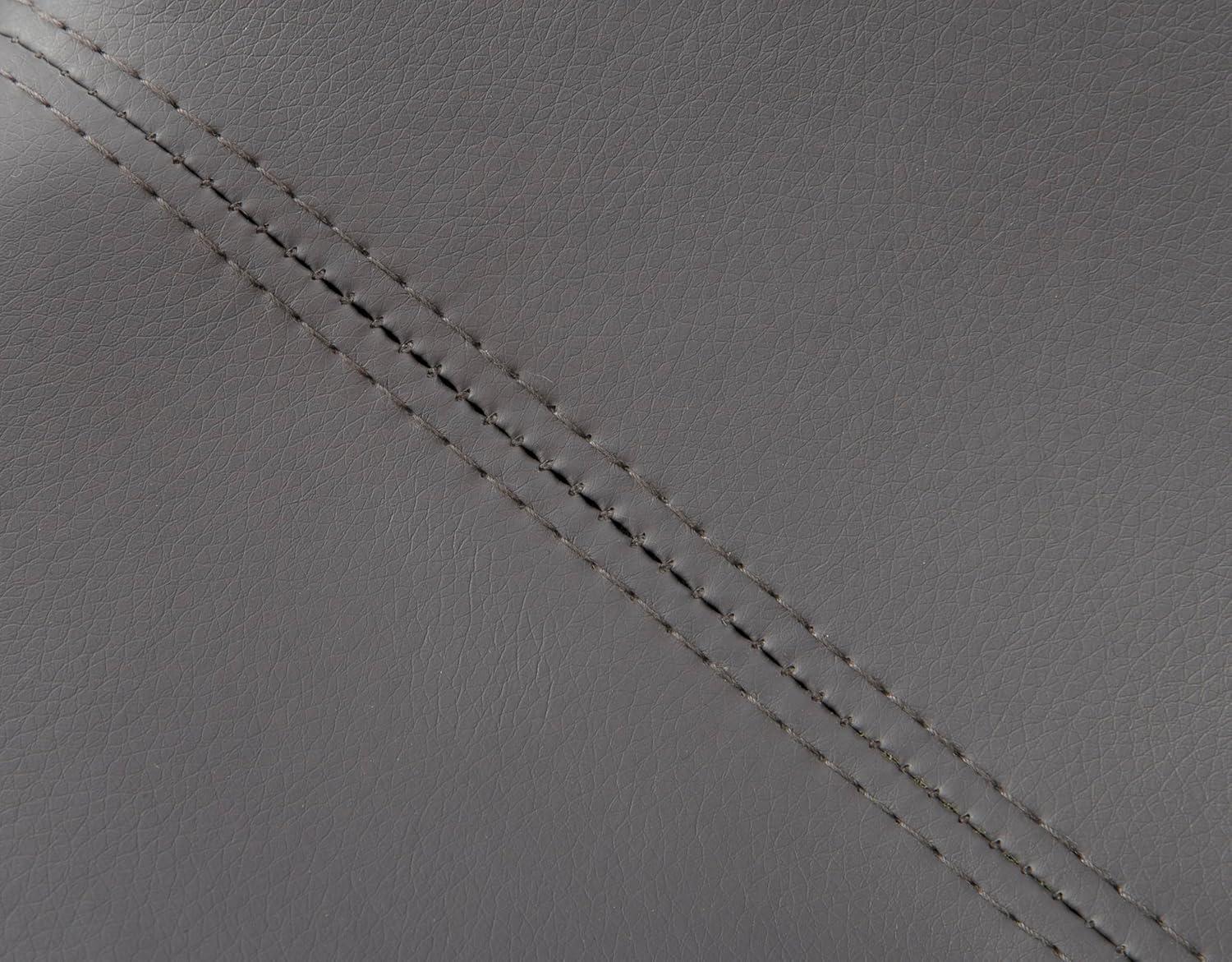 imageSignature Design by Ashley Centiar 24quot Counter Height Modern Bucket Barstool 2 Count BrownGrey