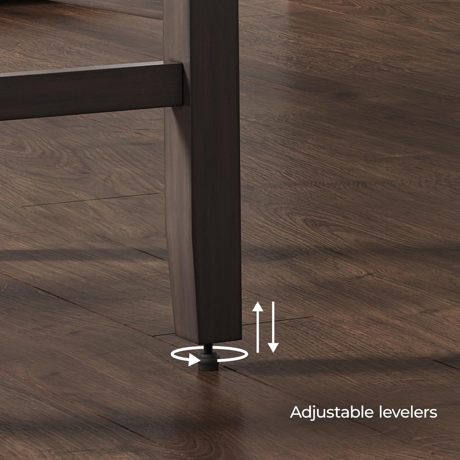 imageSignature Design by Ashley Coviar 5 Piece Counter Height Dining Set Includes Table ampamp 4 Barstools BrownLight Brown Dark Brown