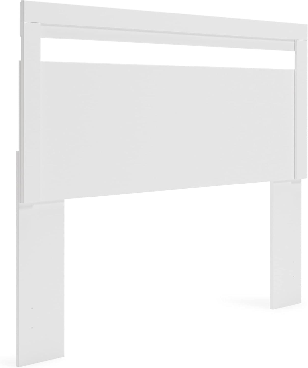 imageSignature Design by Ashley Finch Modern Headboard ONLY Queen BlackWhite