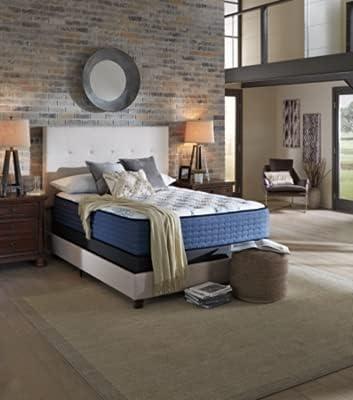 imageSignature Design by Ashley Full Size Augusta2 Mattress 12 Inch Euro Pillow Top Hybrid Mattress with Lumbar Support Gel Memory Foam Fiberglass Free Mattress In A BoxQueen