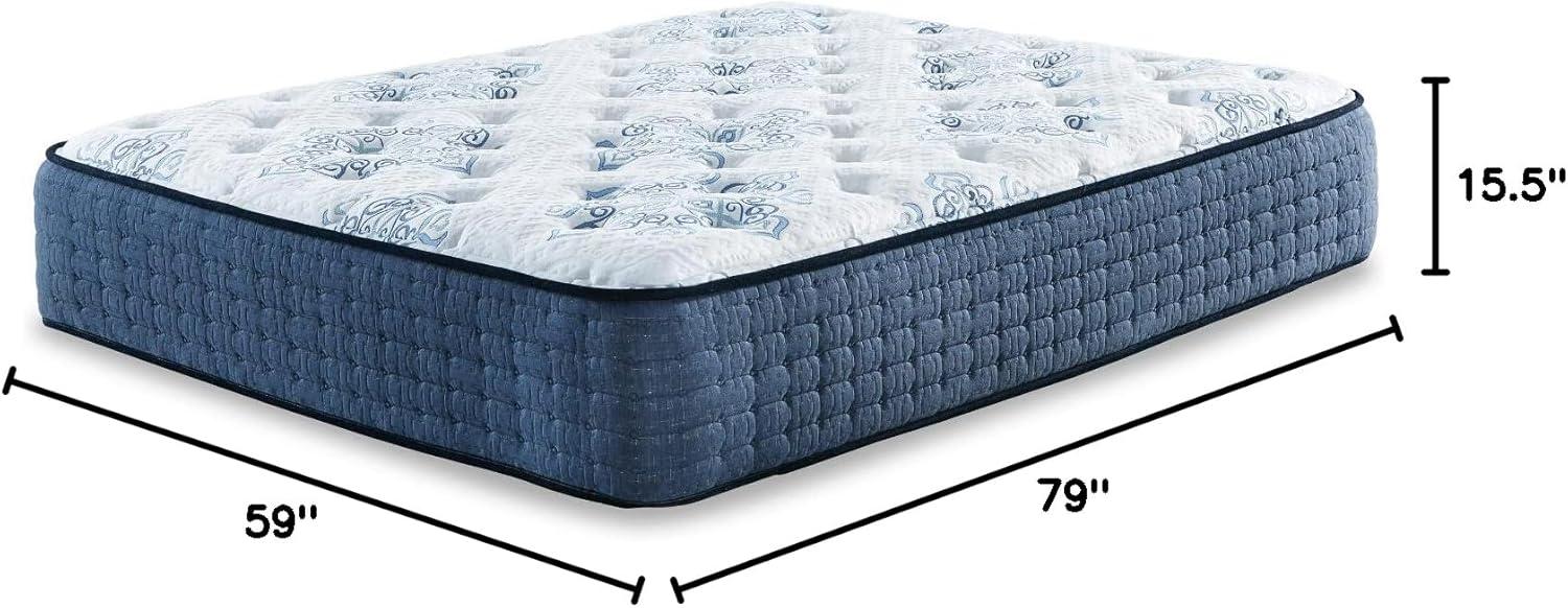 imageSignature Design by Ashley Full Size Augusta2 Mattress 12 Inch Euro Pillow Top Hybrid Mattress with Lumbar Support Gel Memory Foam Fiberglass Free Mattress In A BoxQueen