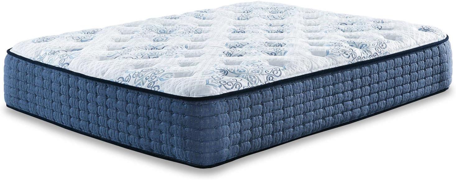 imageSignature Design by Ashley Full Size Augusta2 Mattress 12 Inch Euro Pillow Top Hybrid Mattress with Lumbar Support Gel Memory Foam Fiberglass Free Mattress In A BoxQueen