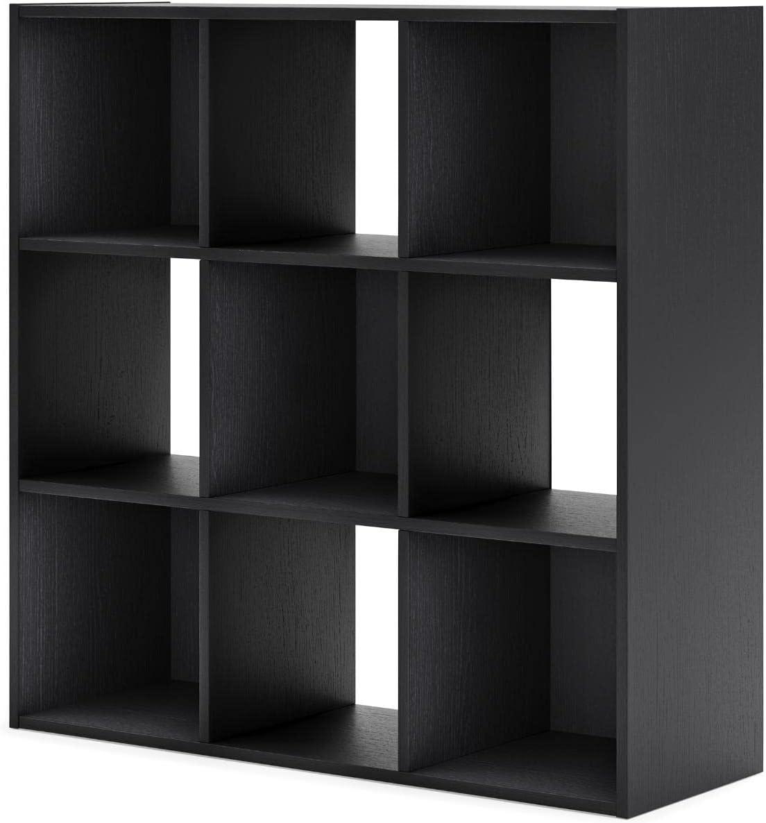 imageSignature Design by Ashley Langdrew 8 Cube Storage Organizer or Bookcase BlackBlack