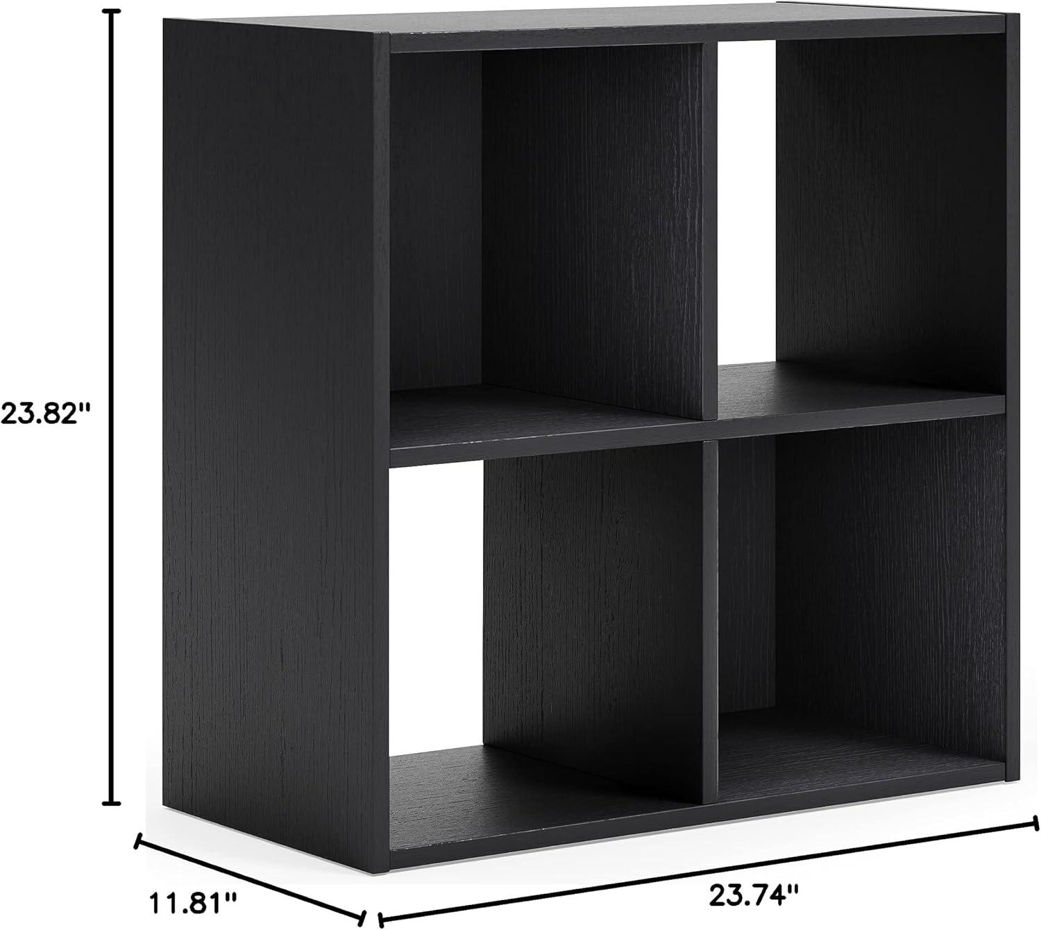 imageSignature Design by Ashley Langdrew 8 Cube Storage Organizer or Bookcase BlackBlack