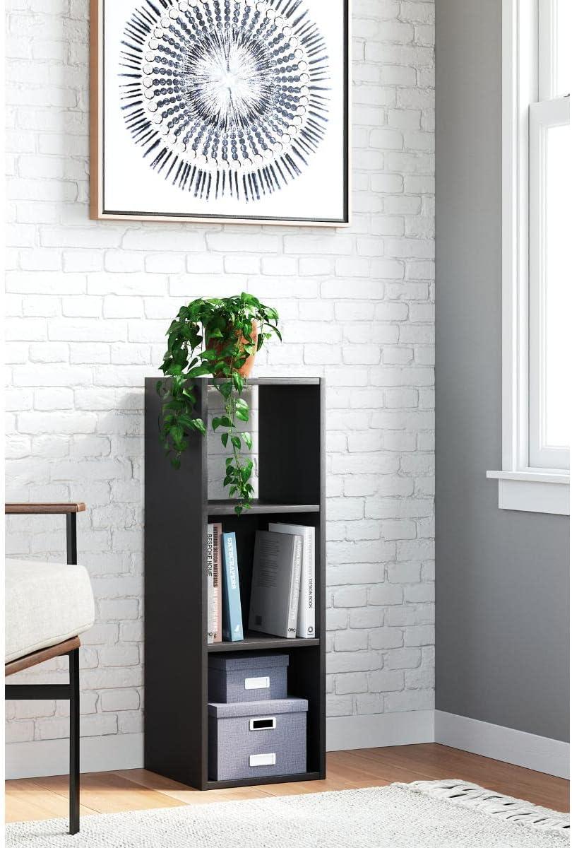 imageSignature Design by Ashley Langdrew 8 Cube Storage Organizer or Bookcase BlackBlack