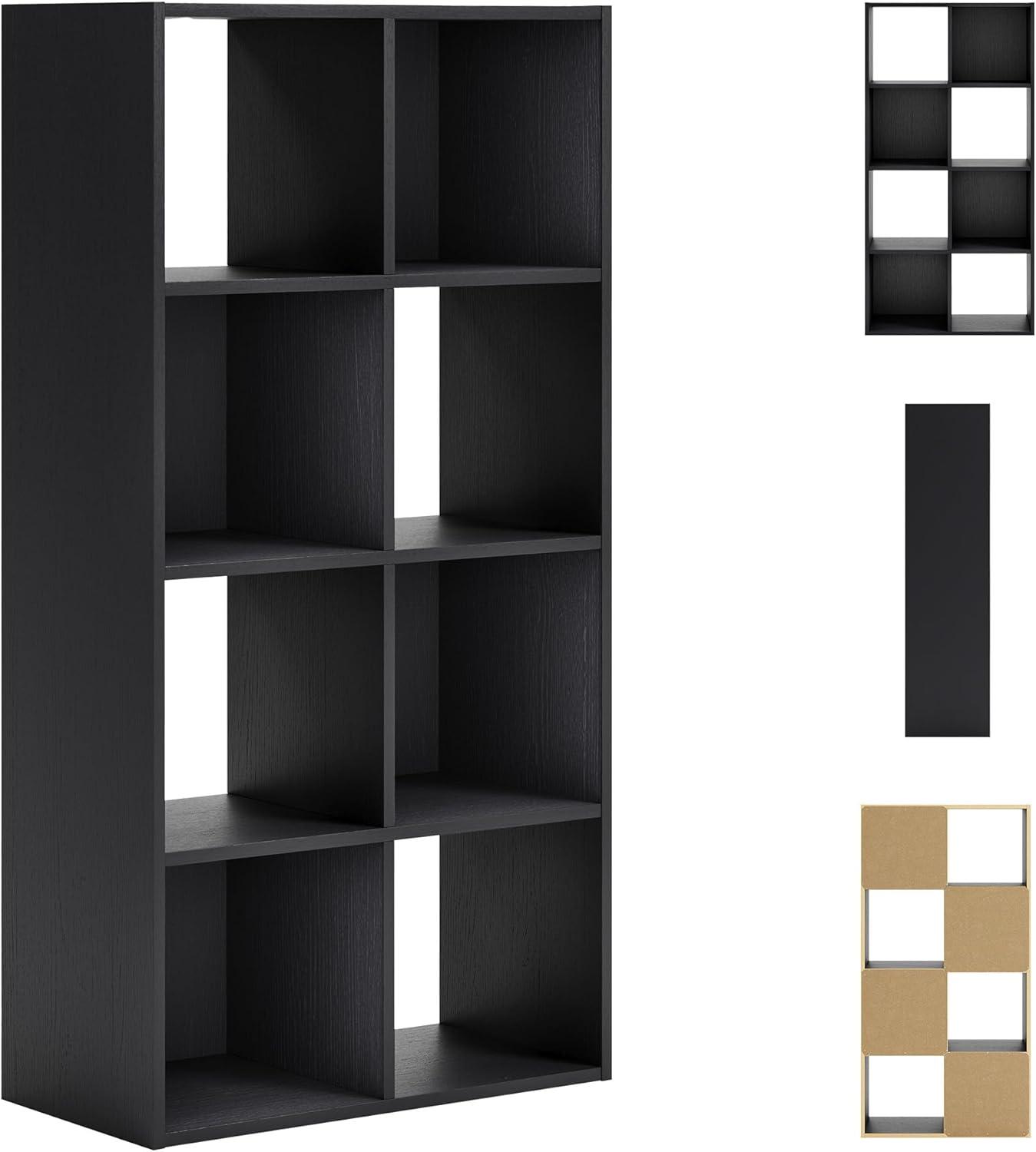 imageSignature Design by Ashley Langdrew 8 Cube Storage Organizer or Bookcase BlackBlack