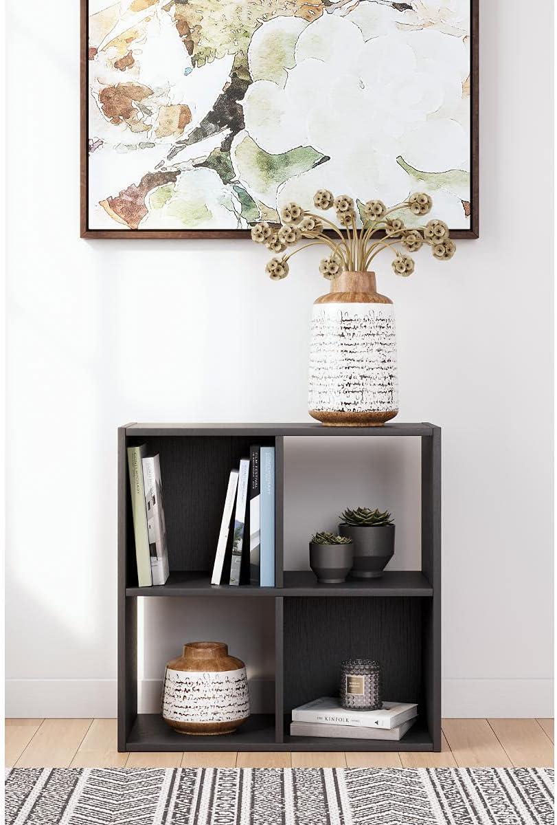 imageSignature Design by Ashley Langdrew 8 Cube Storage Organizer or Bookcase BlackBlack