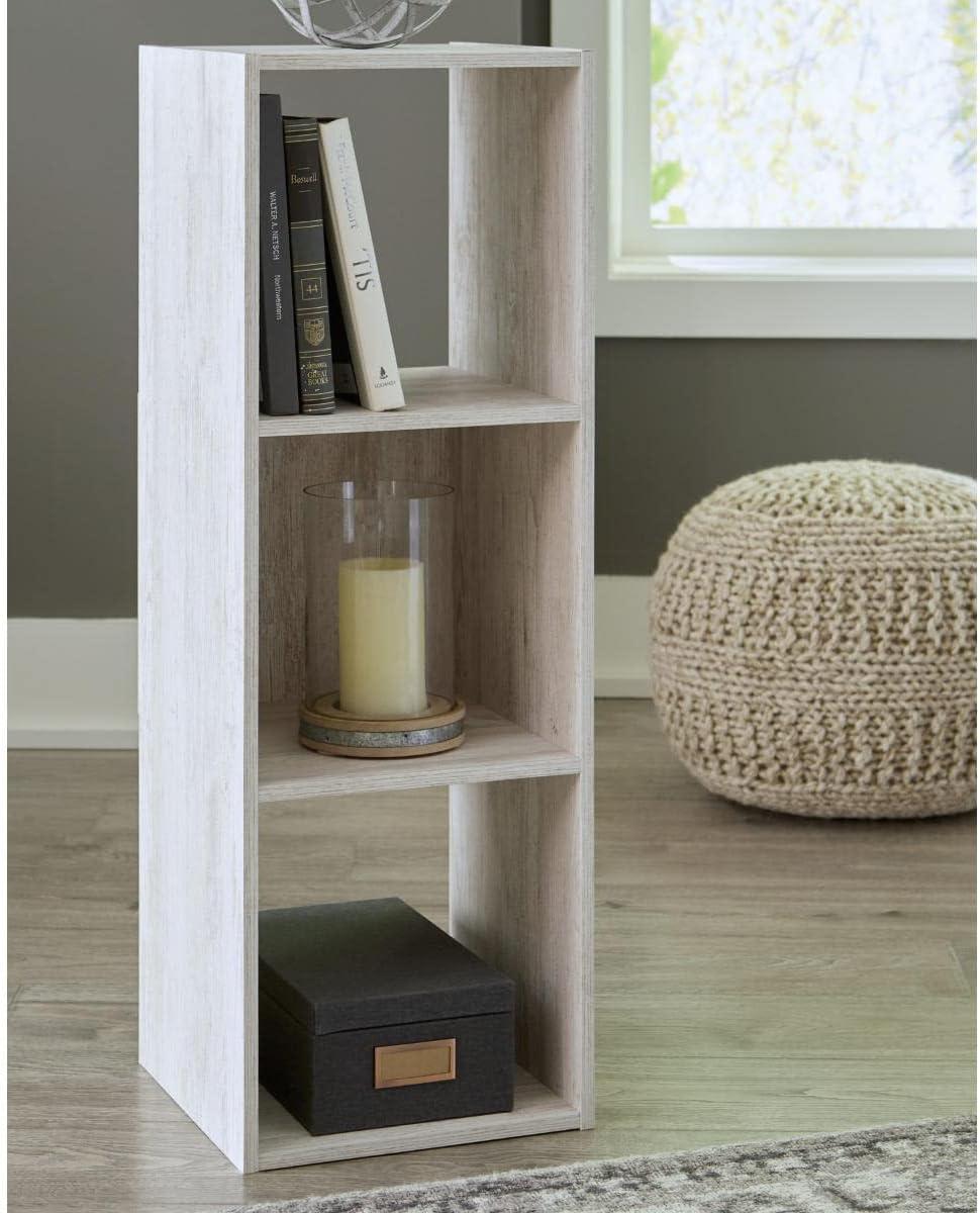 imageSignature Design by Ashley Langdrew 8 Cube Storage Organizer or Bookcase BlackWhitewash