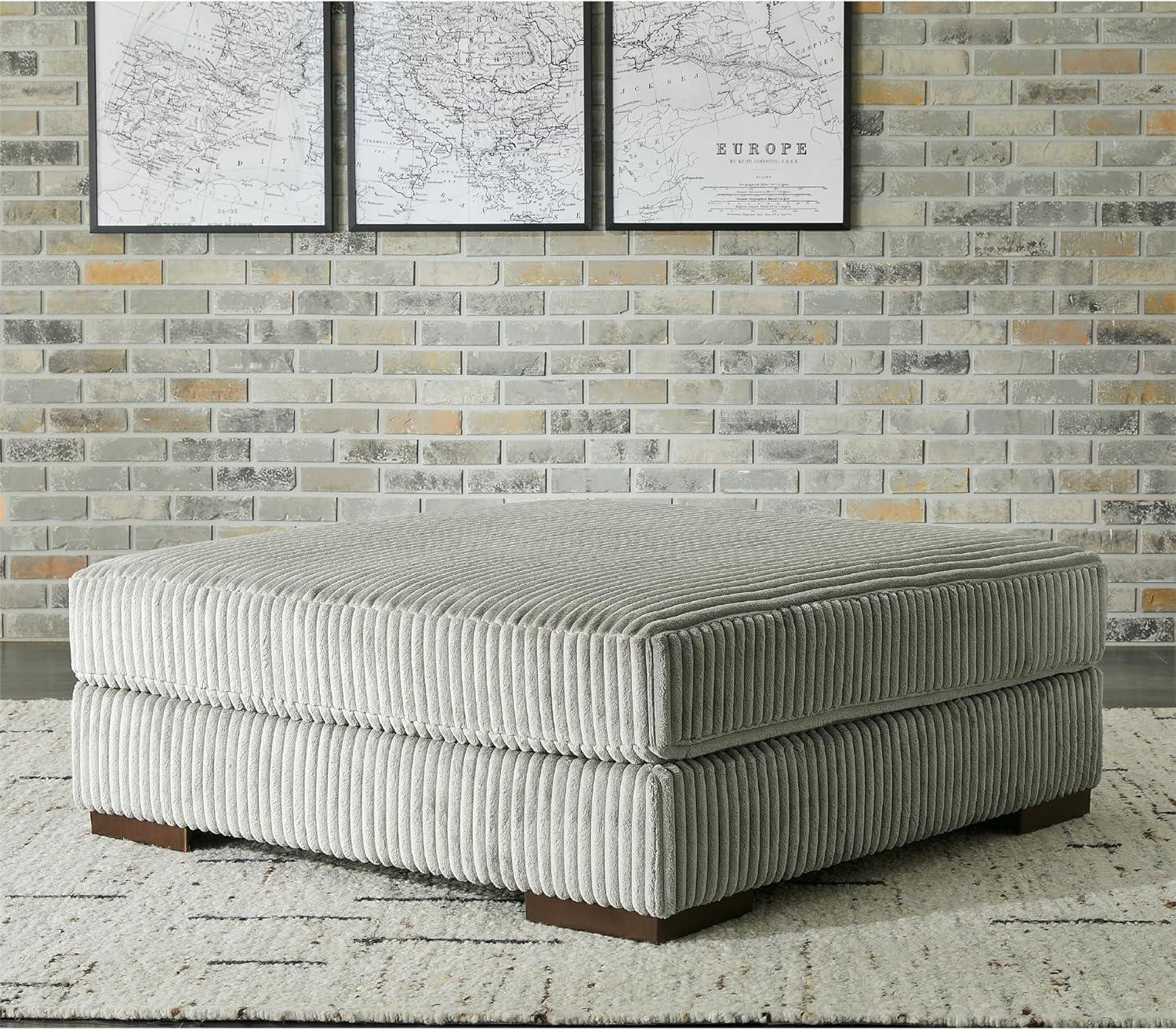 imageSignature Design by Ashley Lindyn Casual LeftArm Facing 2Piece Sectional with Chaise Reversible Cushions and 4 Throw Pillows GrayGrey