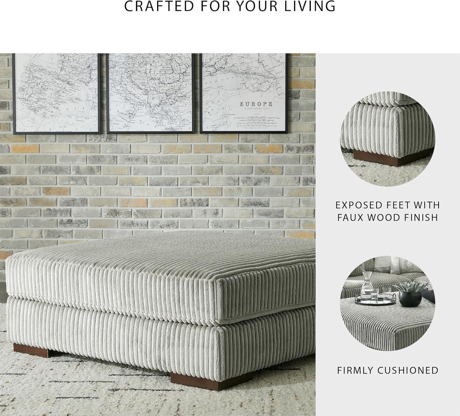 imageSignature Design by Ashley Lindyn Casual LeftArm Facing 2Piece Sectional with Chaise Reversible Cushions and 4 Throw Pillows GrayGrey