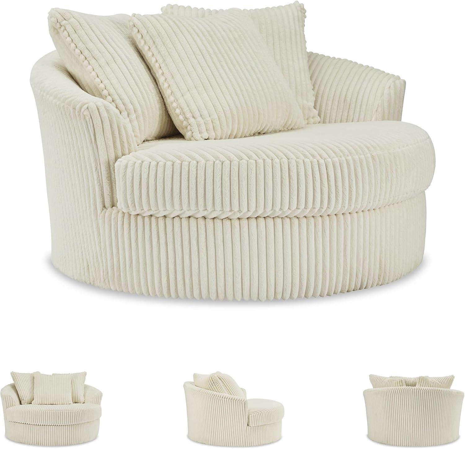 imageSignature Design by Ashley Lindyn Casual LeftArm Facing 2Piece Sectional with Chaise Reversible Cushions and 4 Throw Pillows GrayWhite