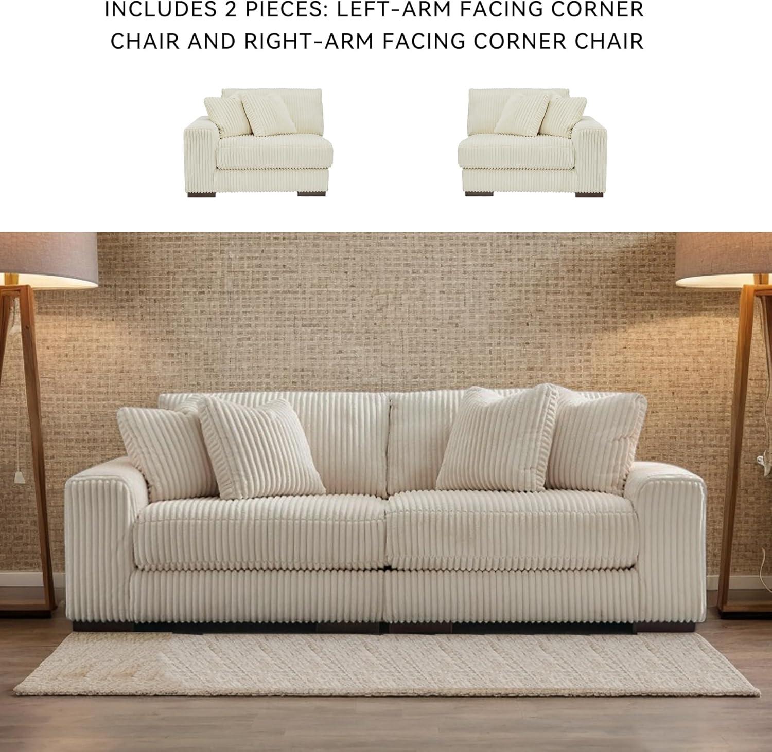 imageSignature Design by Ashley Lindyn Casual LeftArm Facing 2Piece Sectional with Chaise Reversible Cushions and 4 Throw Pillows GrayWhite