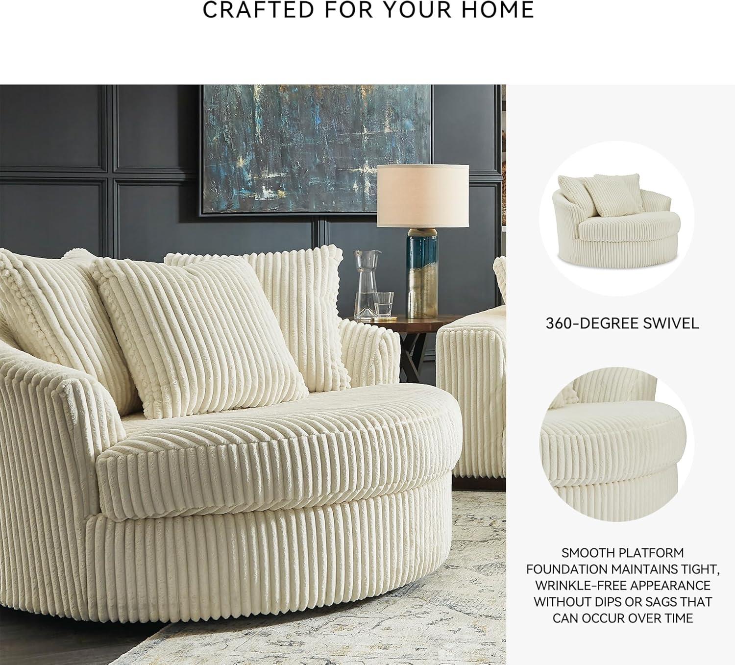 imageSignature Design by Ashley Lindyn Casual LeftArm Facing 2Piece Sectional with Chaise Reversible Cushions and 4 Throw Pillows GrayWhite