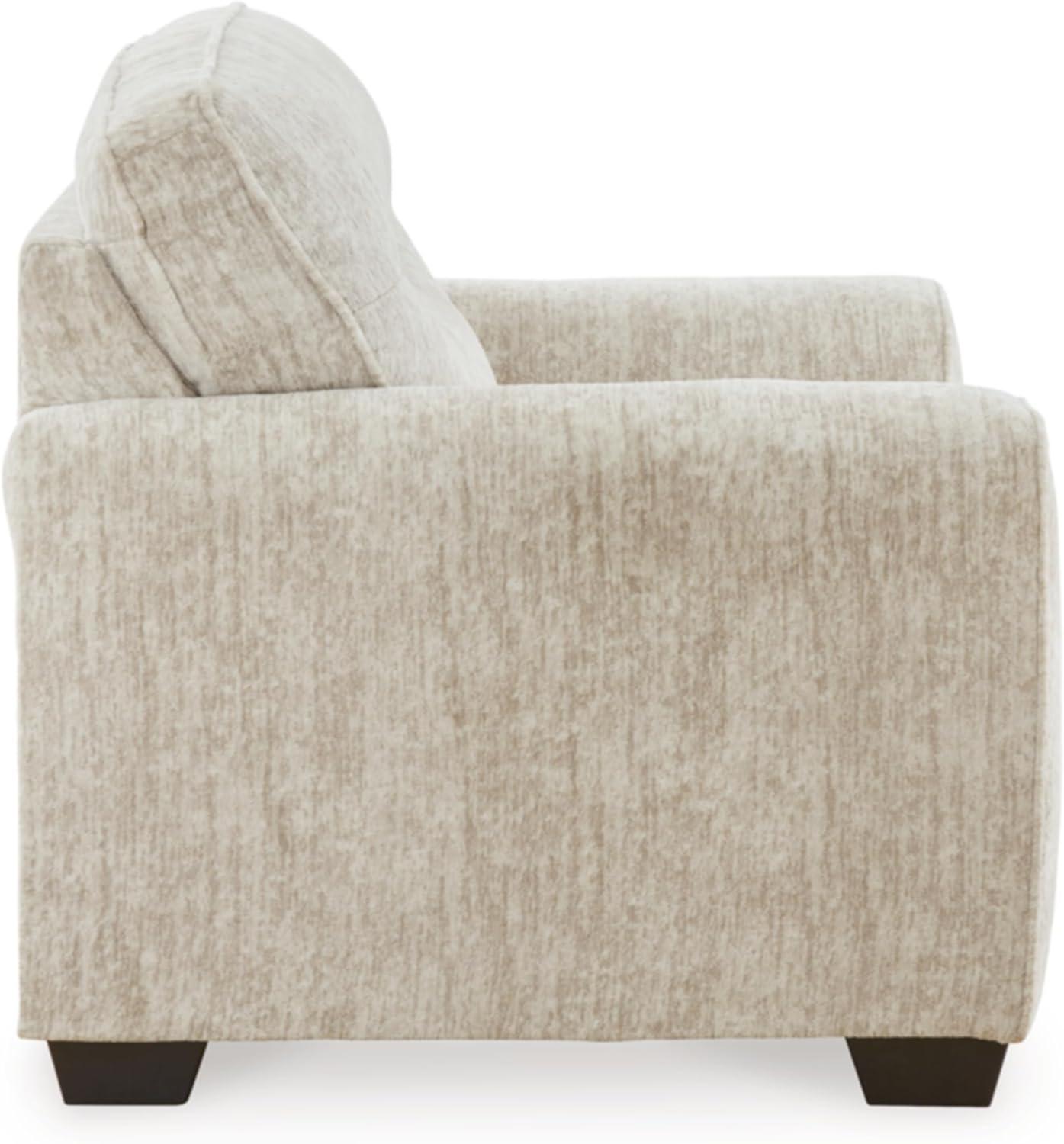 imageSignature Design by Ashley Lonoke Coastal Upholstered Oversized Chair BeigeBeige