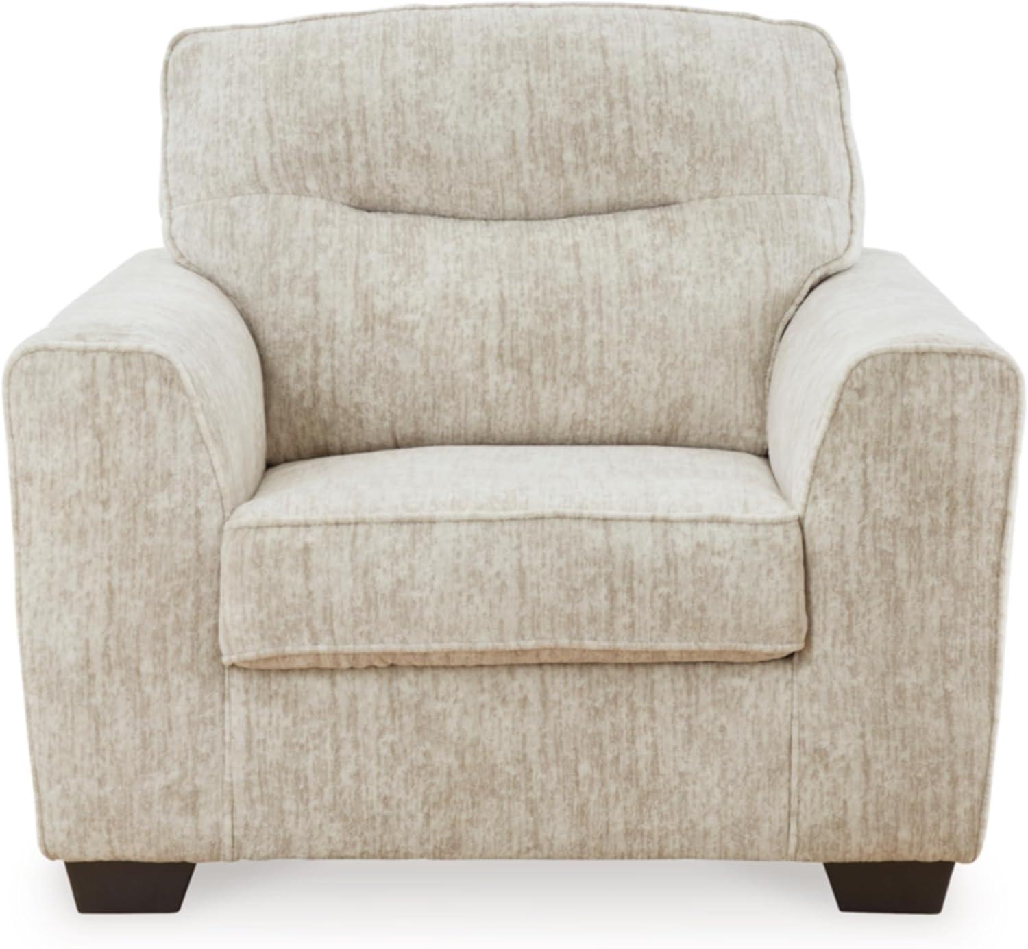 imageSignature Design by Ashley Lonoke Coastal Upholstered Oversized Chair BeigeBeige