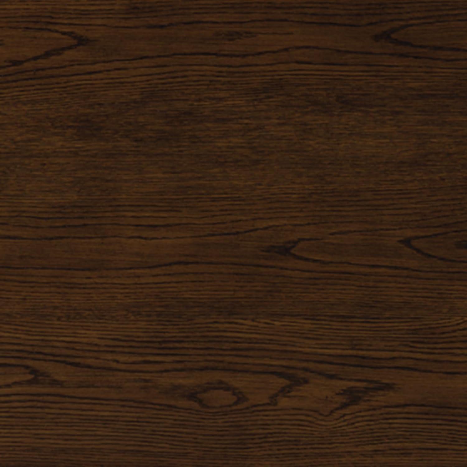 imageSignature Design by Ashley Maylee Classic Sofa Table with Open Shelf and Scroll Legs Dark Brown