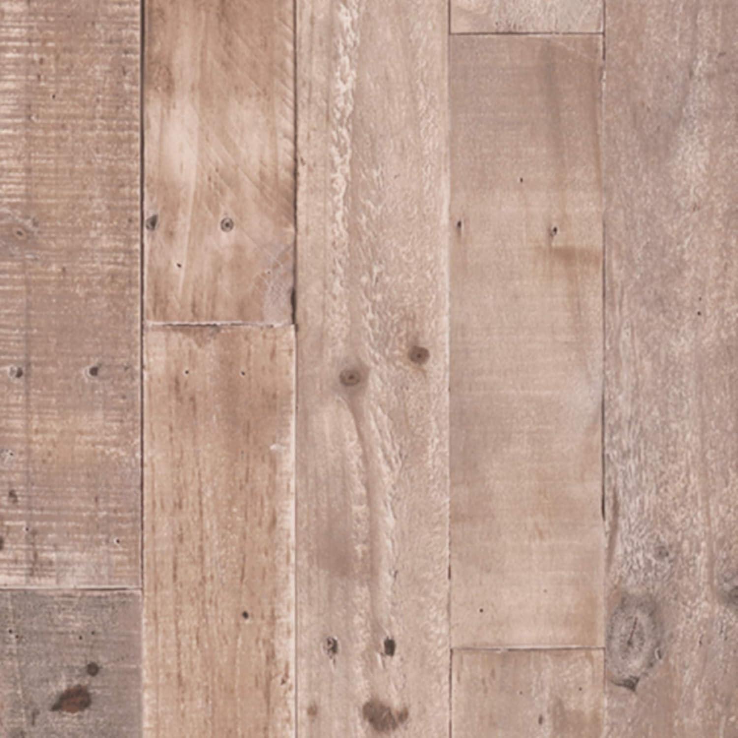 imageSignature Design by Ashley Neilsville Butcher Block Style Platform Bed Full Rustic GrayRustic Natural