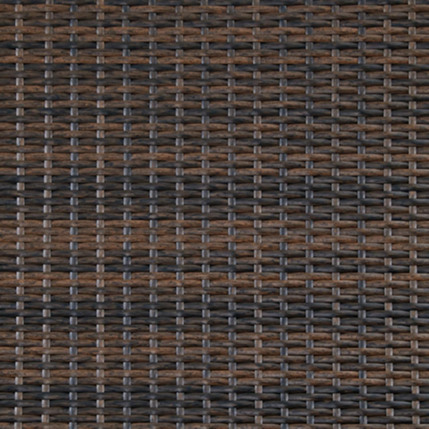 imageSignature Design by Ashley Outdoor Kantana 2 Piece Patio Wicker Chaise Lounge Set Brown