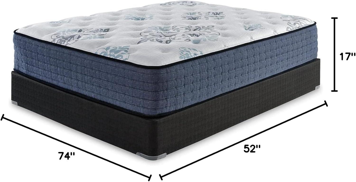 imageSignature Design by Ashley Queen Size Chime 8 Inch Medium Firm Innerspring Mattress with Pressure Relief Quilt Foam Fiberglass Free Mattress In A BoxFull