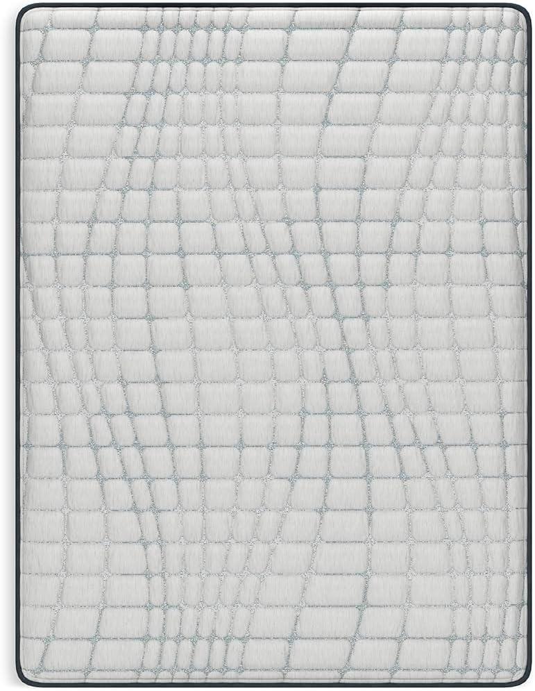 imageSignature Design by Ashley Queen Size Chime 8 Inch Medium Firm Innerspring Mattress with Pressure Relief Quilt Foam Fiberglass Free Mattress In A BoxFull