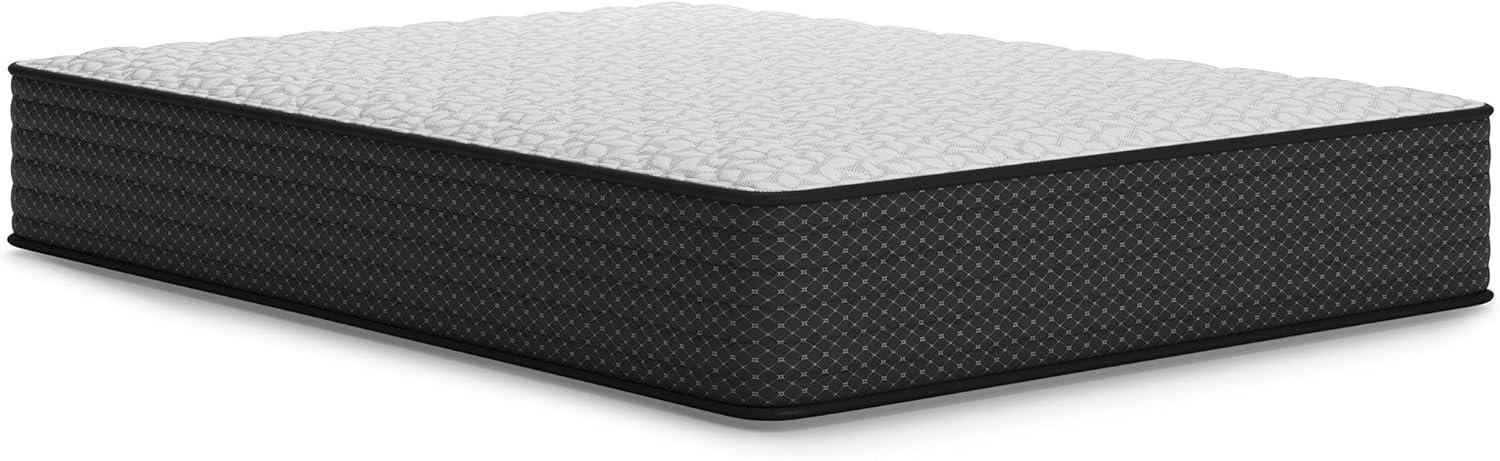 imageSignature Design by Ashley Queen Size Chime 8 Inch Medium Firm Innerspring Mattress with Pressure Relief Quilt Foam Fiberglass Free Mattress In A BoxKing