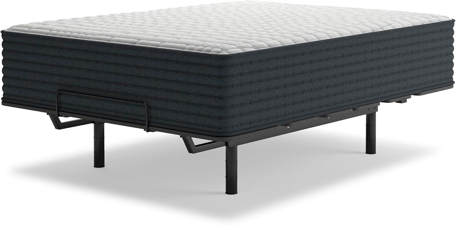 imageSignature Design by Ashley Queen Size Chime 8 Inch Medium Firm Innerspring Mattress with Pressure Relief Quilt Foam Fiberglass Free Mattress In A BoxKing
