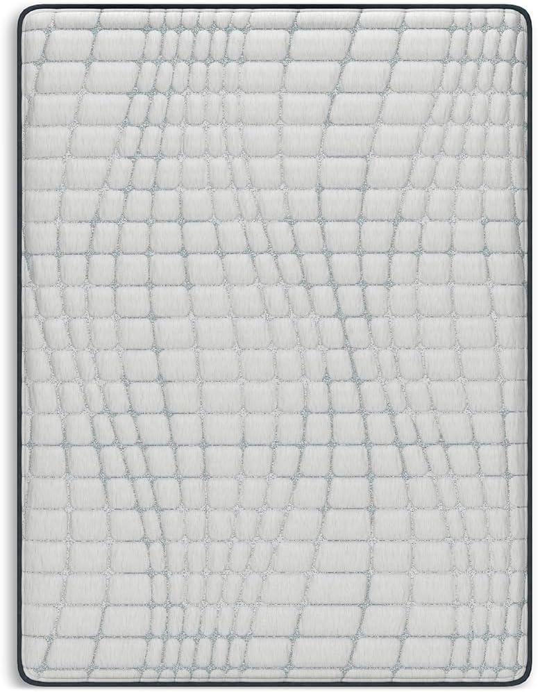 imageSignature Design by Ashley Queen Size Chime 8 Inch Medium Firm Innerspring Mattress with Pressure Relief Quilt Foam Fiberglass Free Mattress In A BoxKing