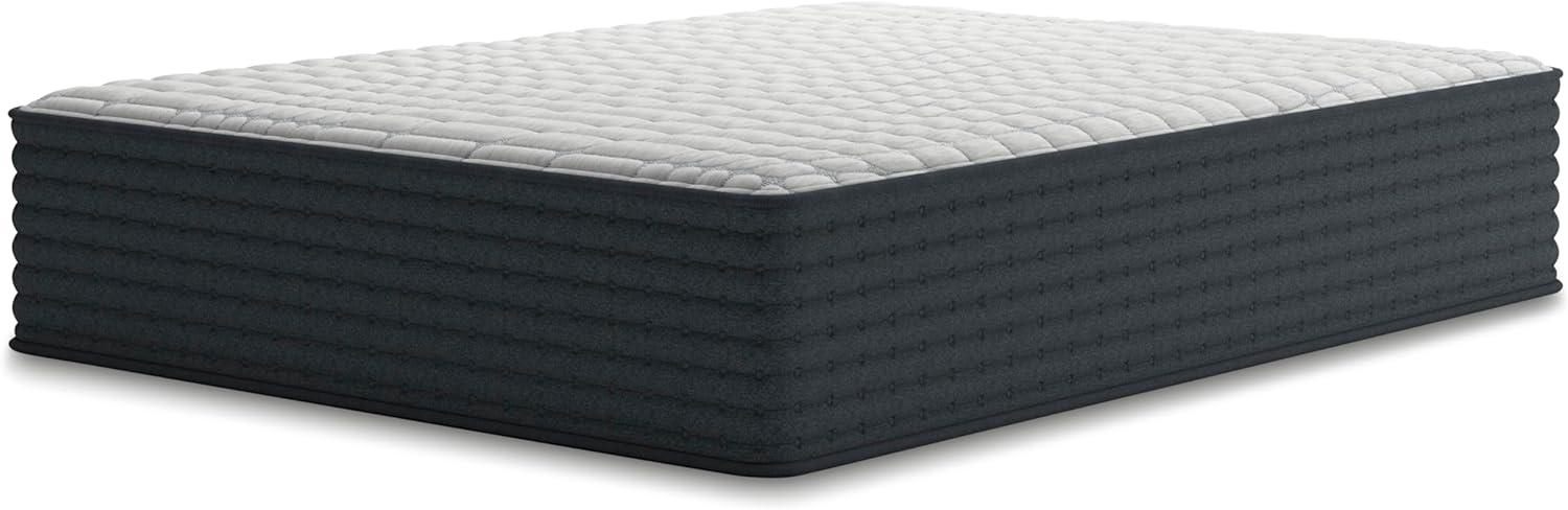 imageSignature Design by Ashley Queen Size Chime 8 Inch Medium Firm Innerspring Mattress with Pressure Relief Quilt Foam Fiberglass Free Mattress In A BoxKing
