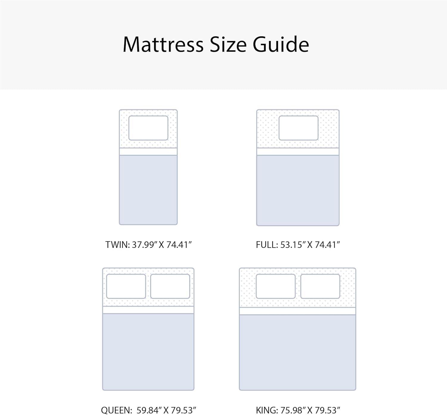 imageSignature Design by Ashley Queen Size Chime 8 Inch Medium Firm Innerspring Mattress with Pressure Relief Quilt Foam Fiberglass Free Mattress In A BoxKing