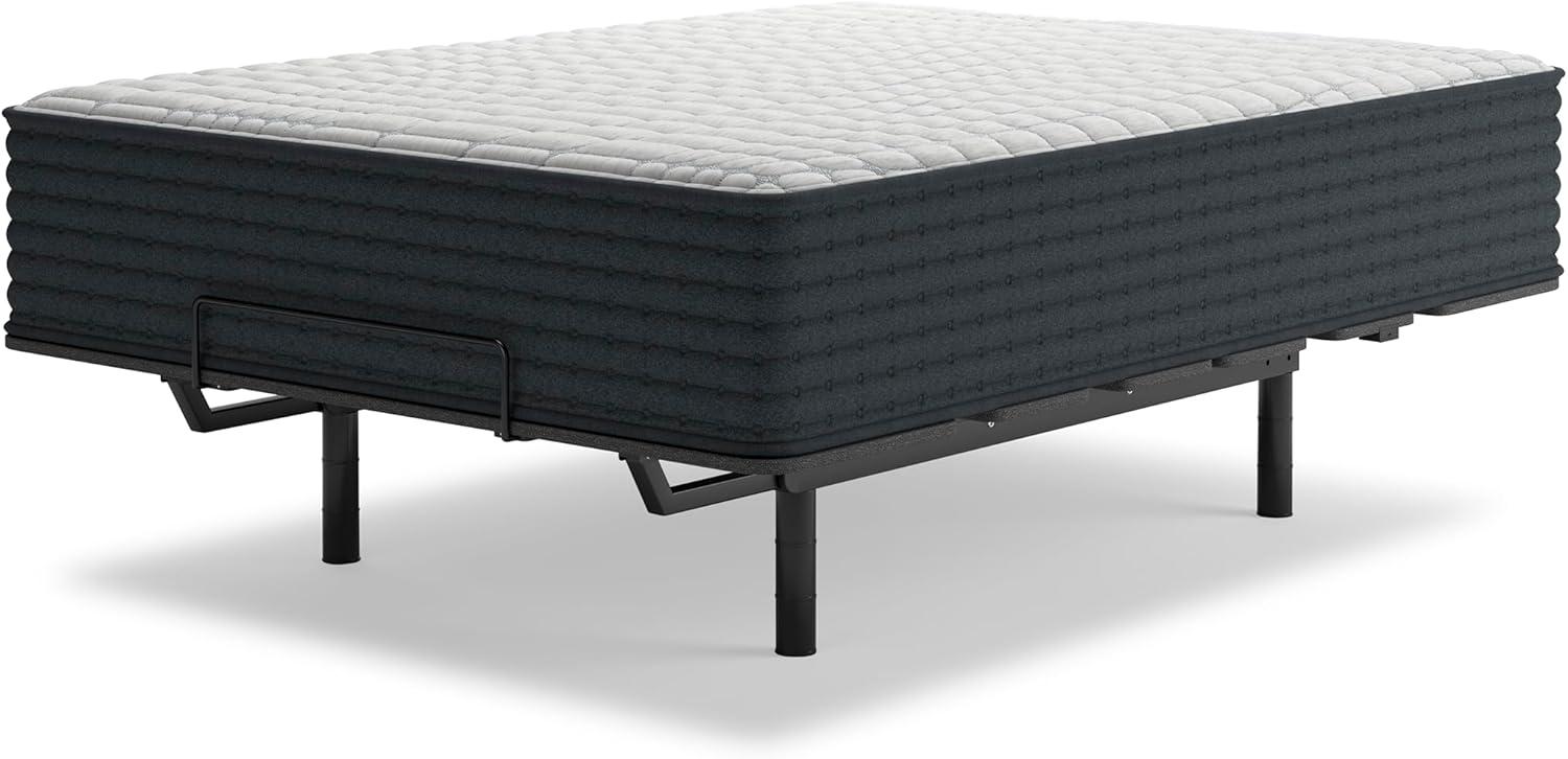 imageSignature Design by Ashley Queen Size Chime 8 Inch Medium Firm Innerspring Mattress with Pressure Relief Quilt Foam Fiberglass Free Mattress In A BoxKing