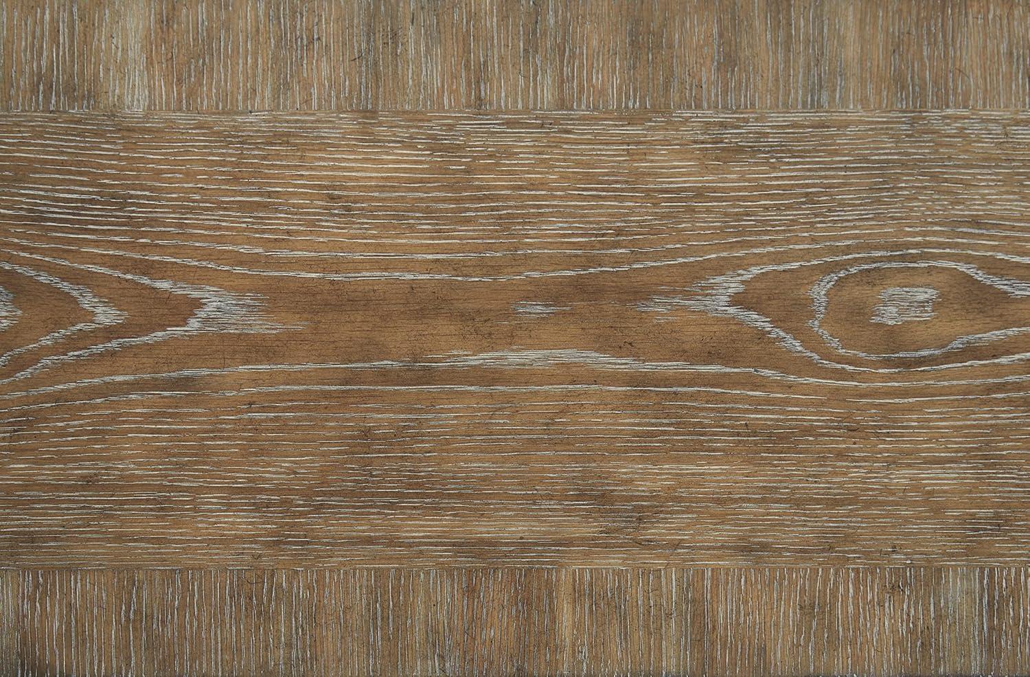 imageSignature Design by Ashley Realyn French Country Dining Extension Table Seats up to 8 Chipped WhiteRectangle