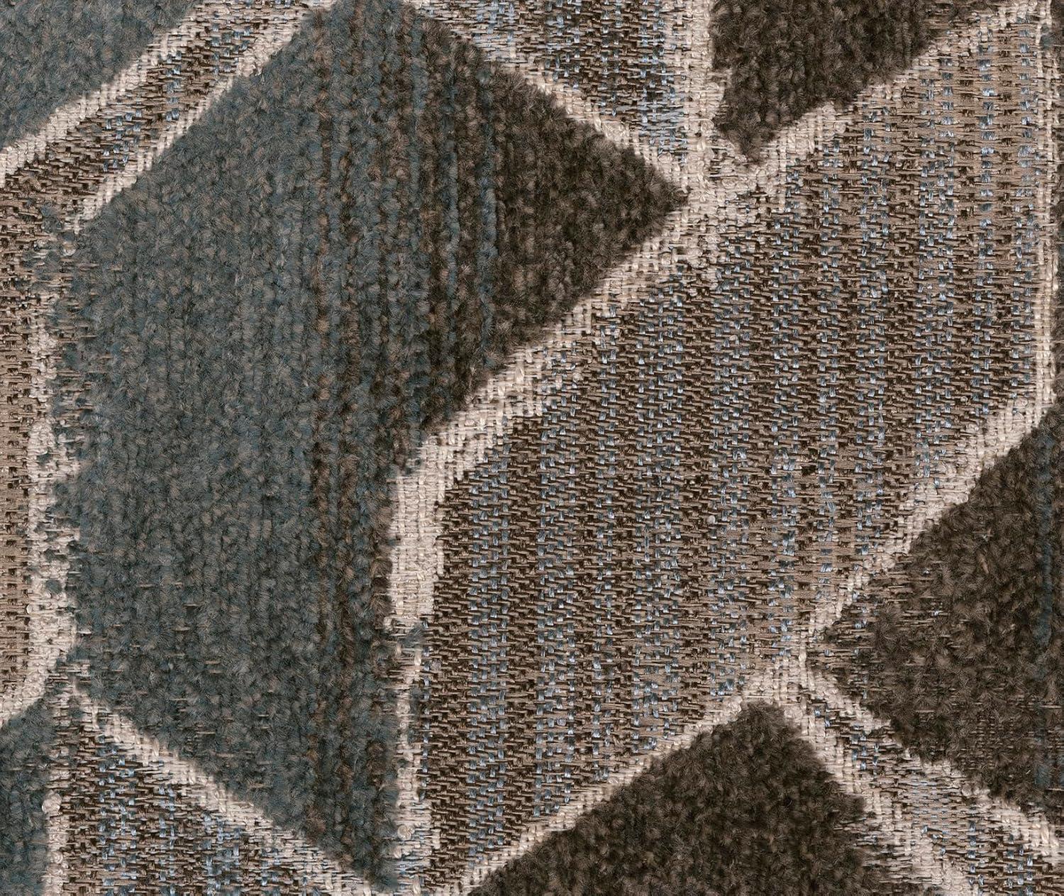 imageSignature Design by Ashley Stonemeade Casual RightArm Facing Sofa Chaise with 4 Toss Pillows Light BrownDark Brown