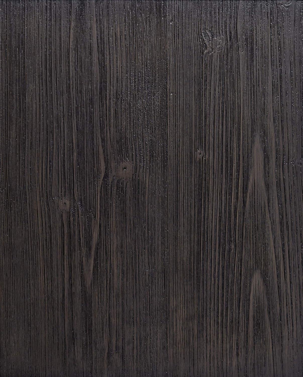 imageSignature Design by Ashley Todoe Industrial TV Stand with Fireplace Option Fits TVs up to 65quot 6 Cubbies For Storage GrayLarge TV Stand