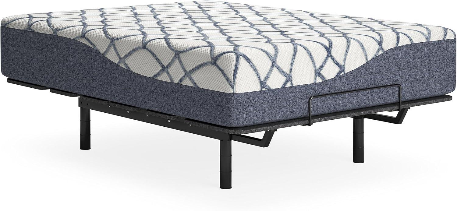 imageSignature Design by Ashley Twin Size Chime 10 Inch Medium Firm Memory Foam Mattress with Green Tea ampamp Charcoal Gel for Pressure Relief Fiberglass Free Mattress In A BoxCalifornia King