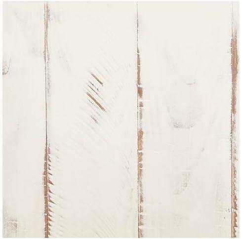 imageSignature Design by Ashley Wystfield Farmhouse Square Storage Coffee Table with Hinged Lift Top Distressed WhiteWhite