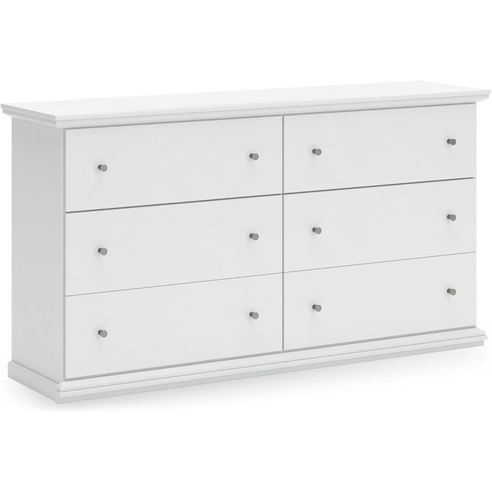 imageSignature Design by Ashley Bostwick Shoals Childrens Traditional 6 Drawer Dresser WhiteWhite