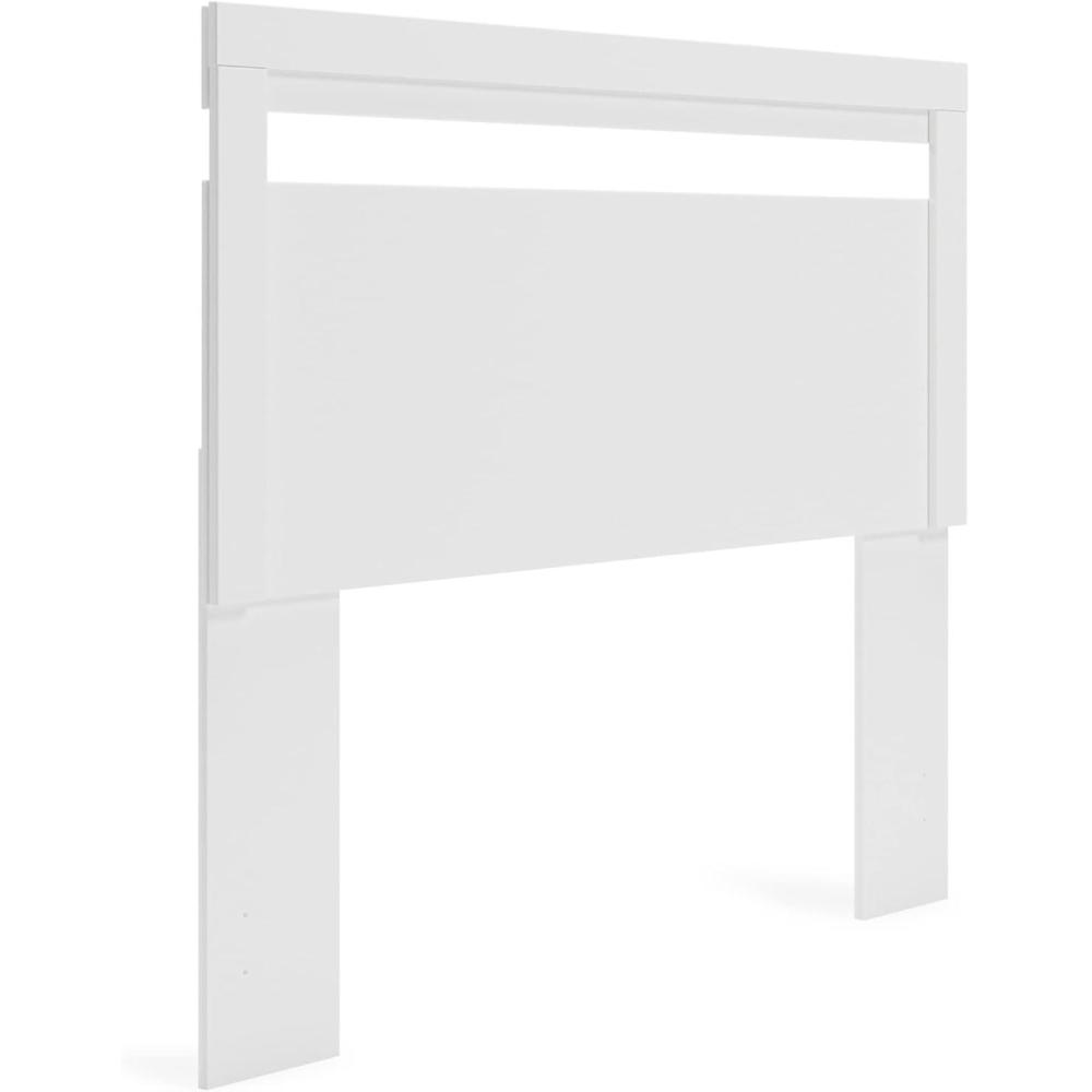 imageSignature Design by Ashley Finch Modern Headboard ONLY Queen BlackWhite