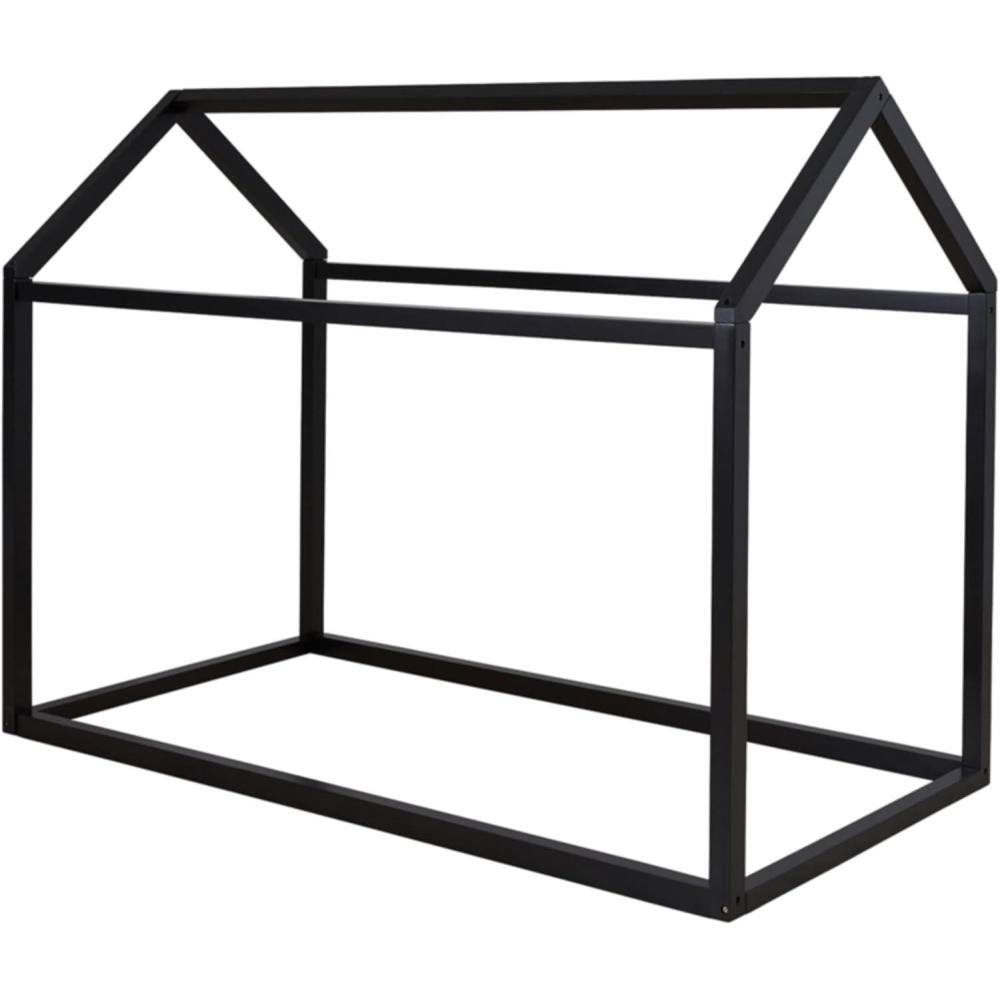 imageSignature Design by Ashley Flannibrook Contemporary House Bed Frame Twin WhiteBlack