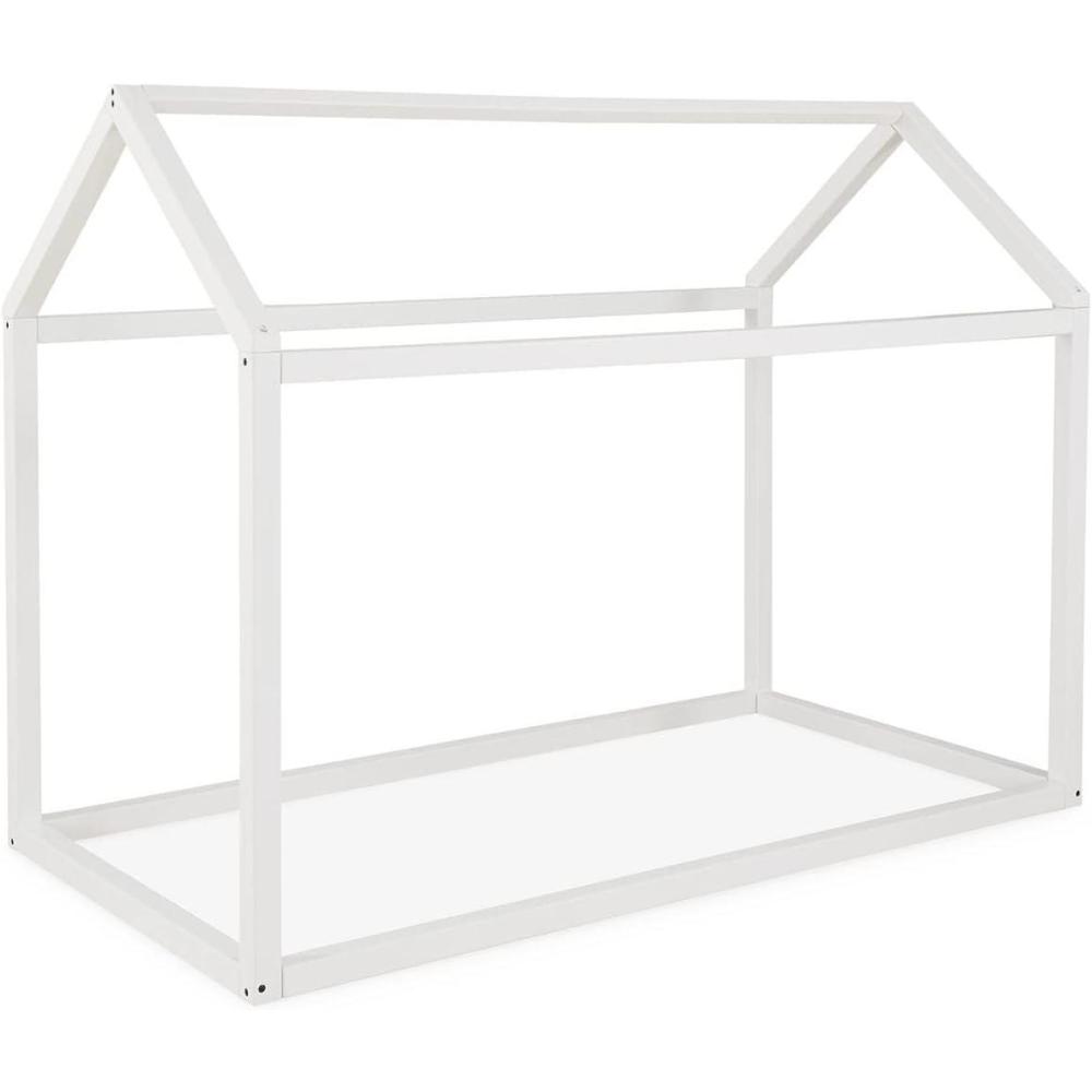 imageSignature Design by Ashley Flannibrook Contemporary House Bed Frame Twin WhiteWhite