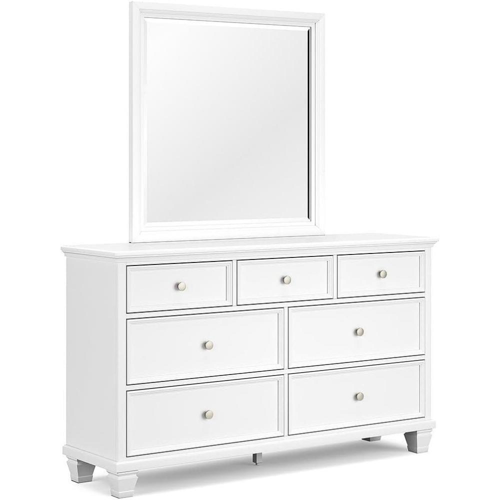 imageSignature Design by Ashley Lanolee Classic 2 Drawer Nightstand for Bedroom 2675quot Tall BlackWhite