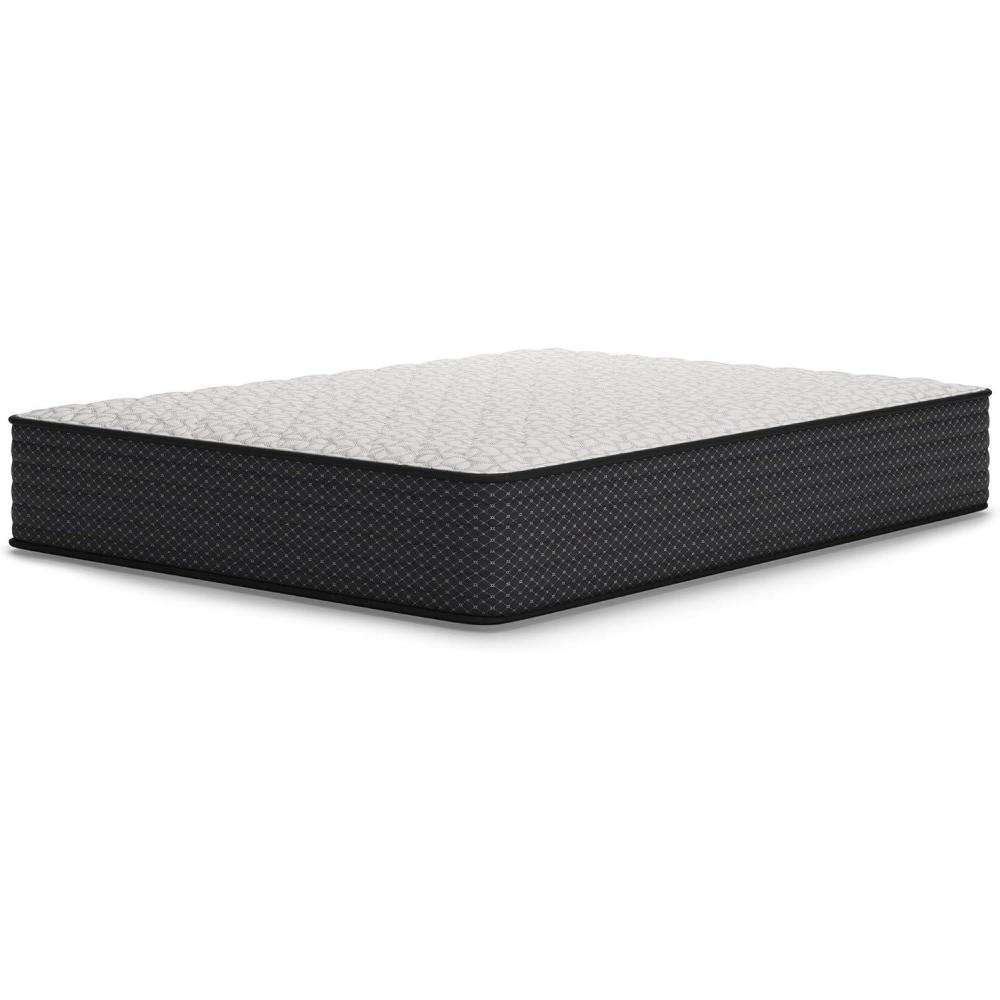 imageSignature Design by Ashley Queen Size Chime 8 Inch Medium Firm Innerspring Mattress with Pressure Relief Quilt Foam Fiberglass Free Mattress In A BoxTwin XL