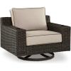 Outdoor Swivel Lounge with Cushion